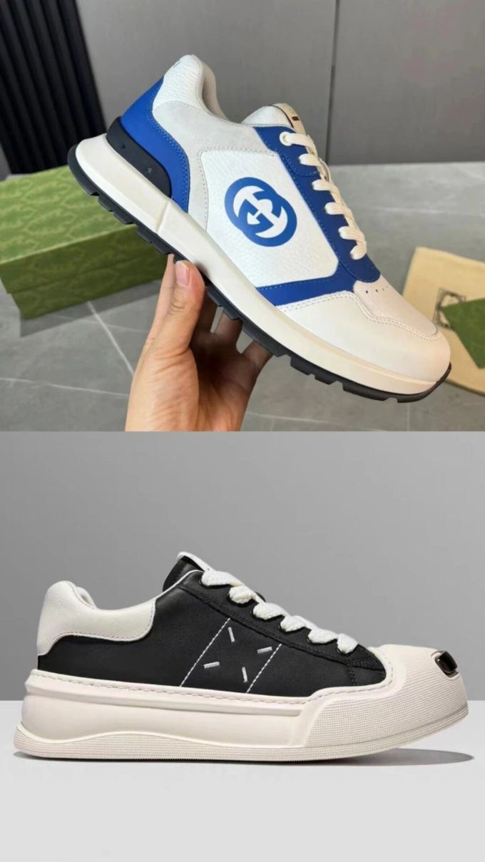低帮 系带 皮革