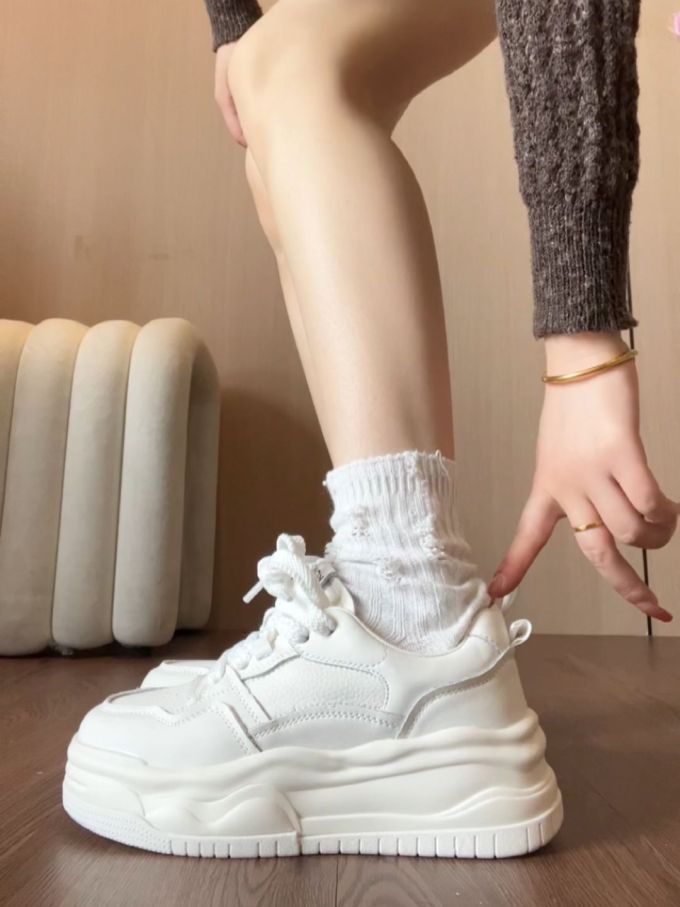 低帮 魔术贴 皮革 