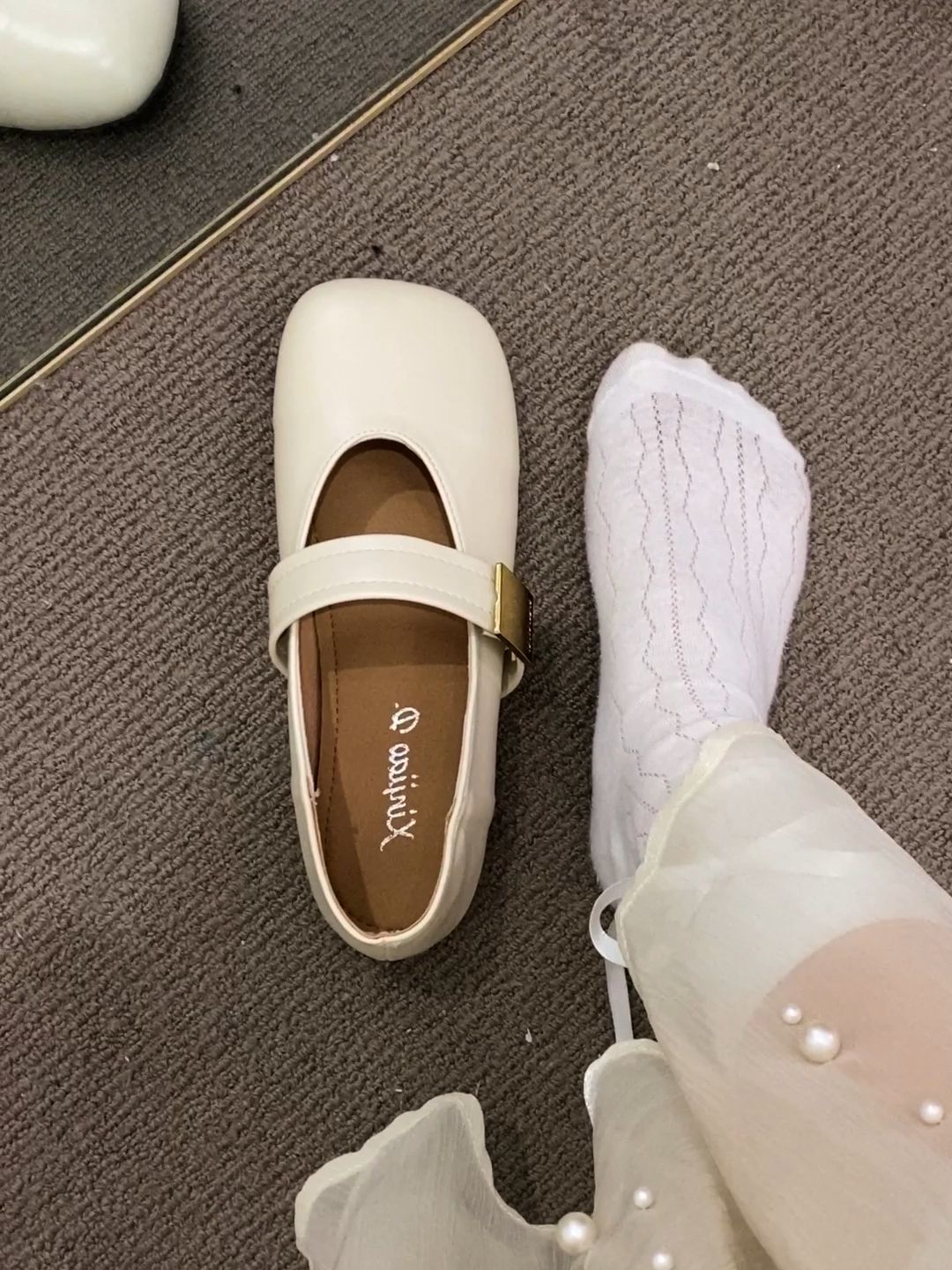 方头 中口鞋 皮革 方头 中口鞋 皮革 - VALI鞋履AI设计主图