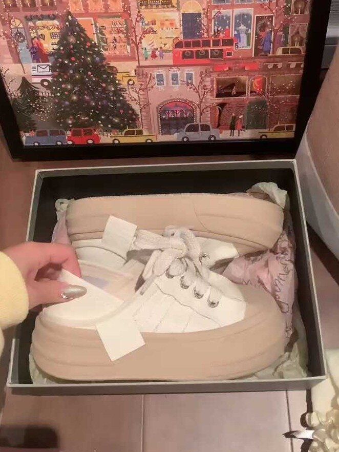 低帮 系带 皮革