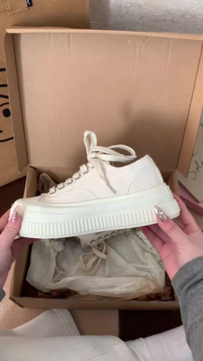 低帮 系带 皮革