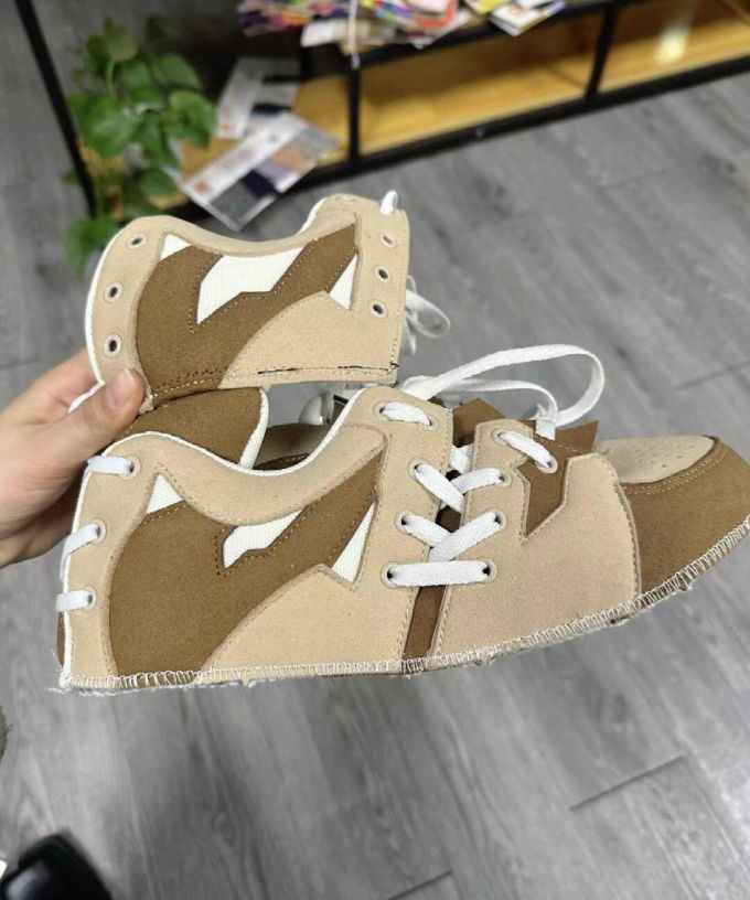 低帮 松紧带 系带 皮革 