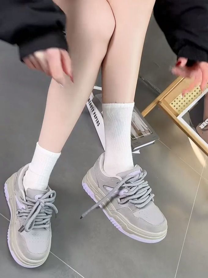 低帮 系带 皮革