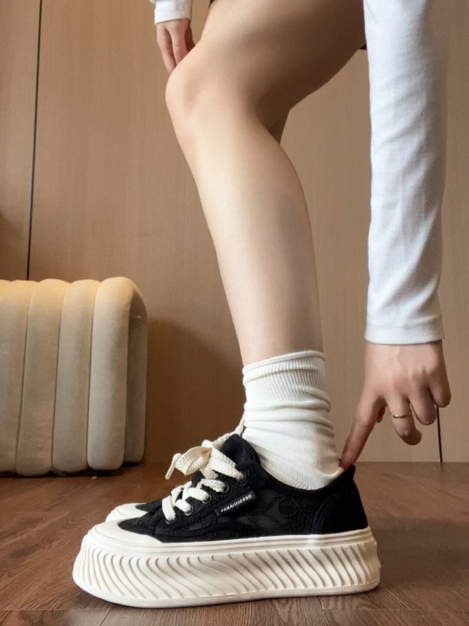 低帮 系带 皮革