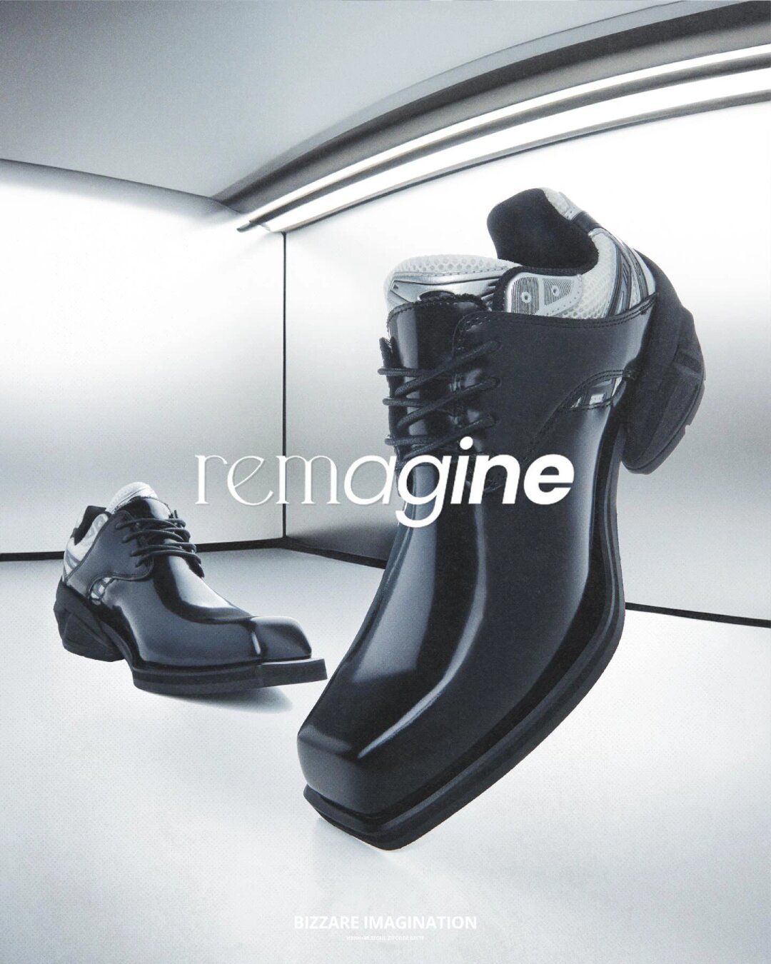 方头 系带 皮革  - VALI鞋履AI设计主图