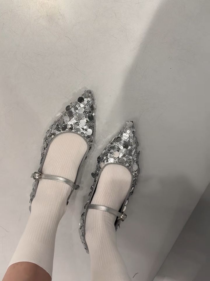 圆头 袢扣 浅口鞋 毛呢  - VALI鞋履AI设计主图