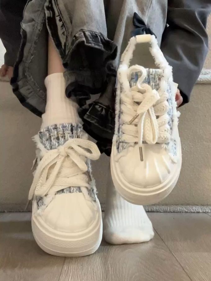 高帮 布面 