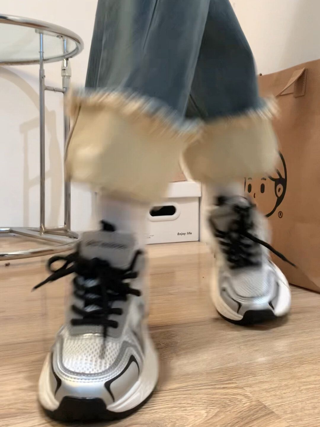 圆头 低帮 系带 网面  - VALI鞋履AI设计主图