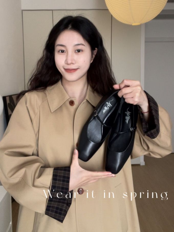 H型 翻领 古巴沙色 卵石色 踢踏舞鞋色