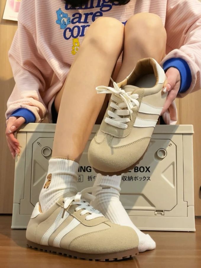 低帮 系带 皮革
