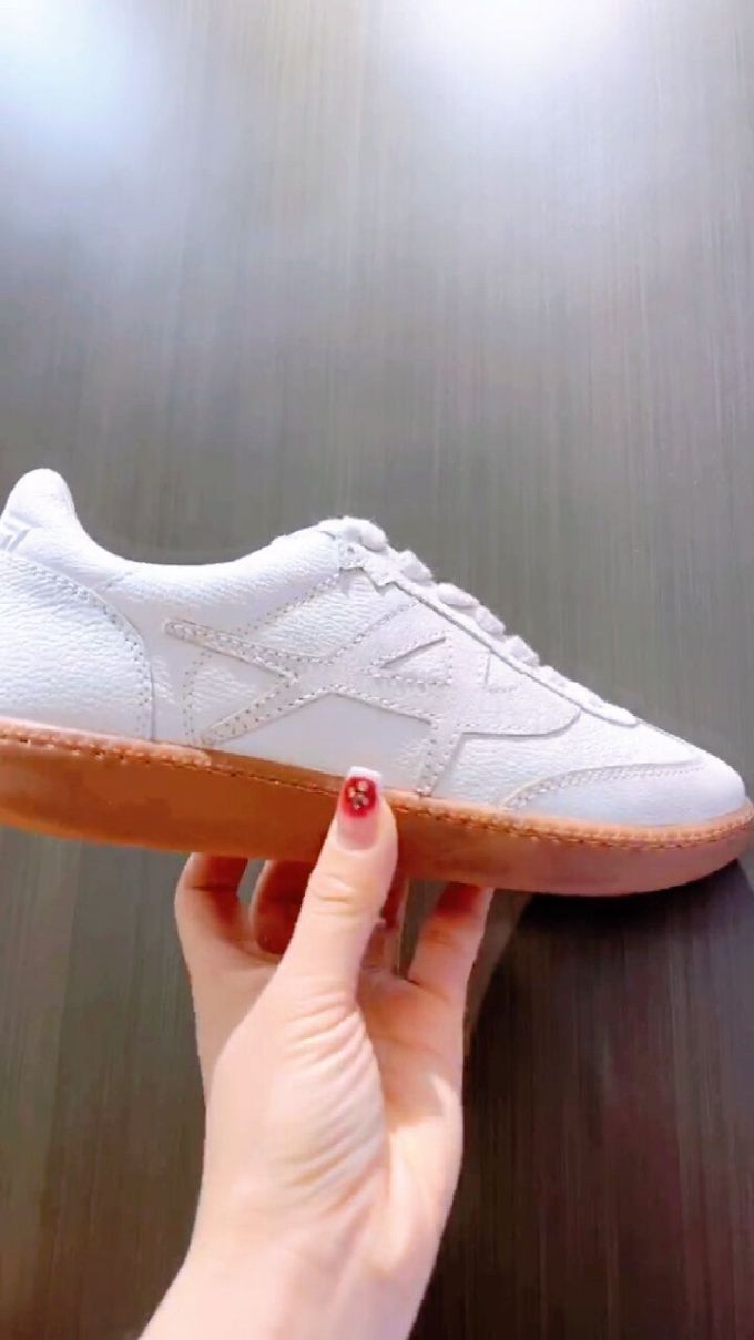低帮 系带 皮革