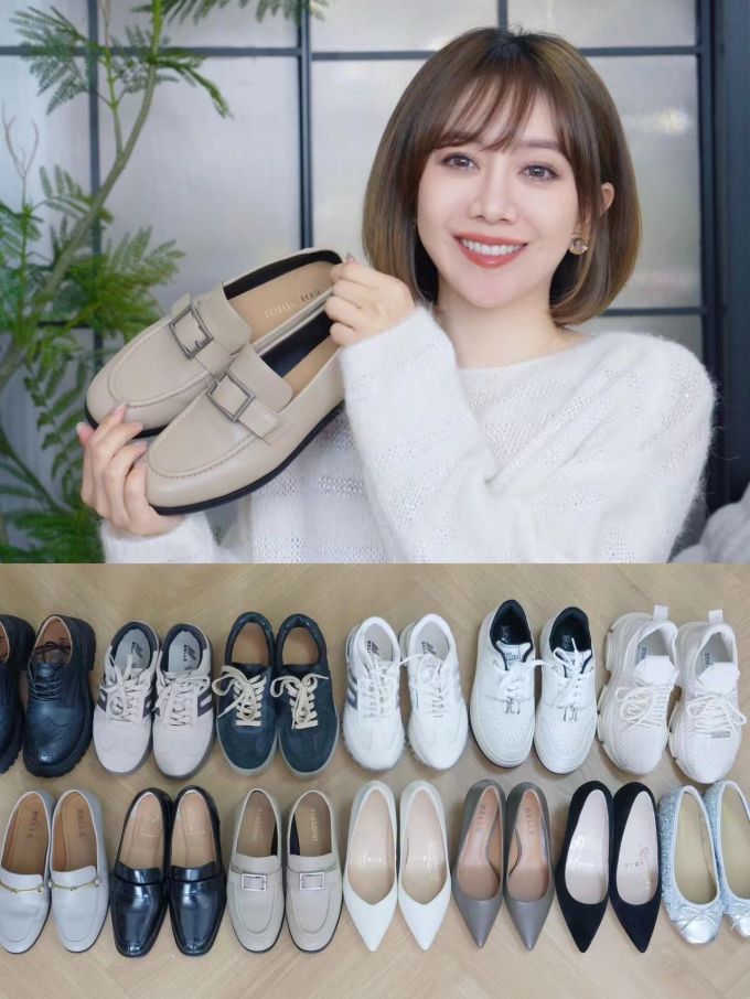 毛纺 圆形领 细针 灰丁香色 