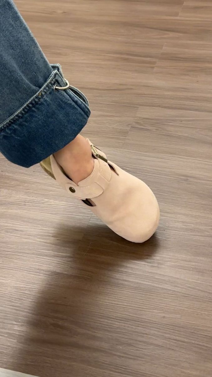 圆头 低帮 袢扣 皮革