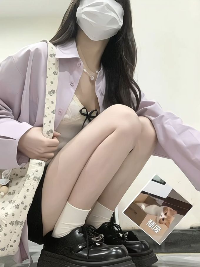 棉麻 H型 衬衫领 海鸥灰色 杏褐色 基础扣饰 ABG辣妹 辣妹