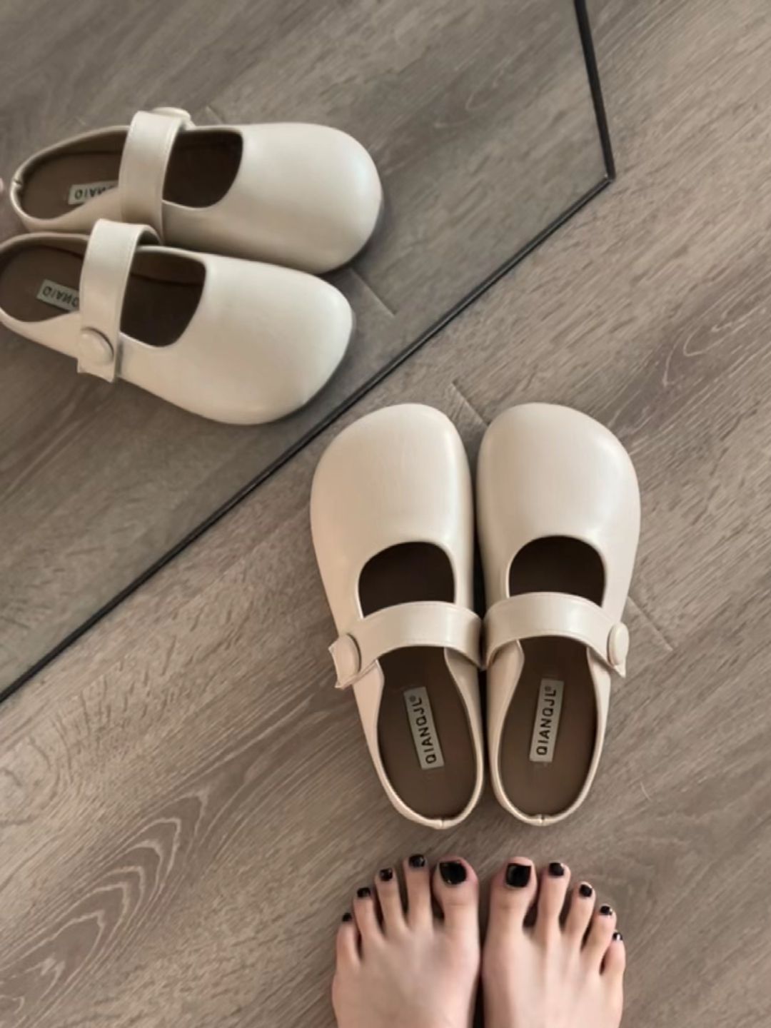 圆头 中口鞋 皮革  - VALI鞋履AI设计主图