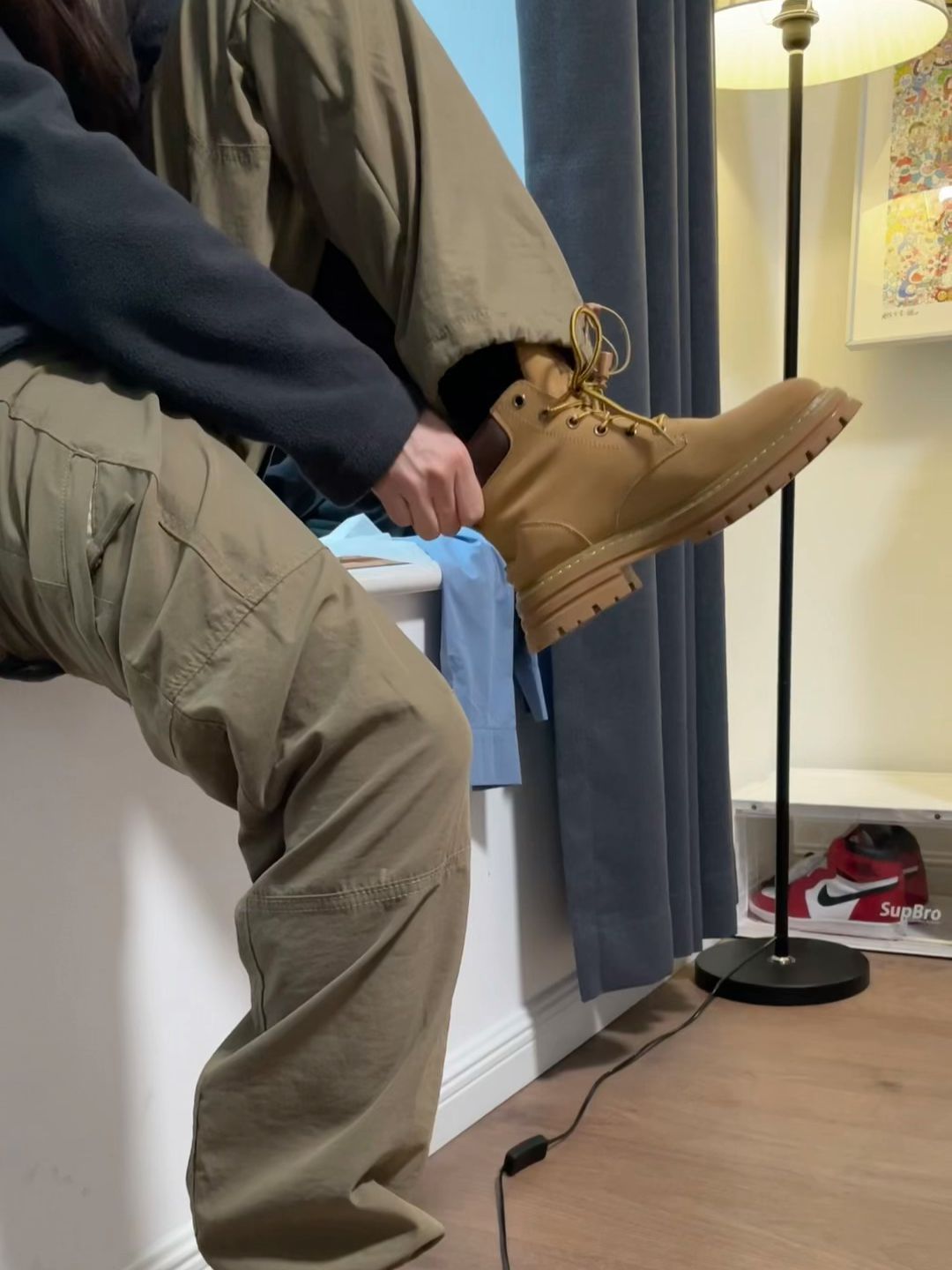 棉麻 蓝黑色 榉树色 树丛绿 基础扣饰  - VALI鞋履AI设计主图