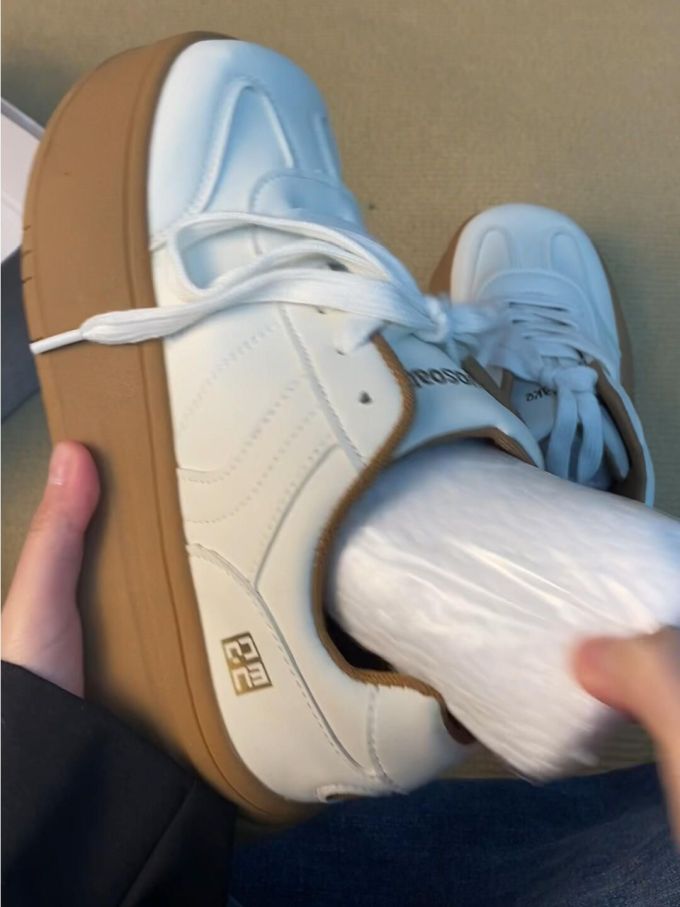 低帮 系带 皮革