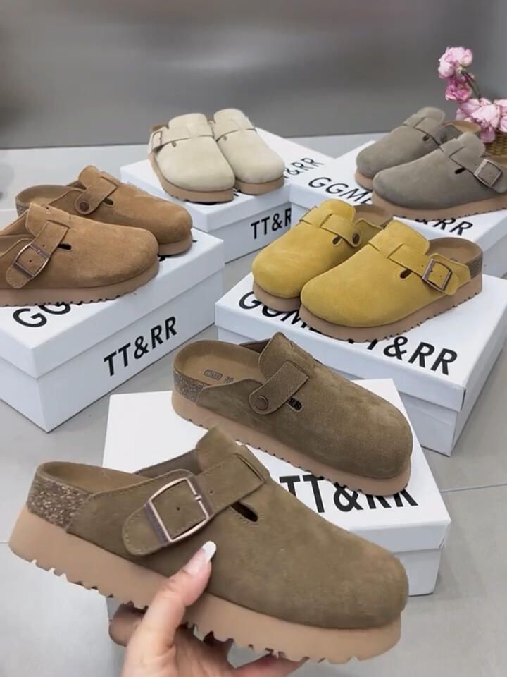 无帮 袢扣 皮革  - VALI鞋履AI设计主图