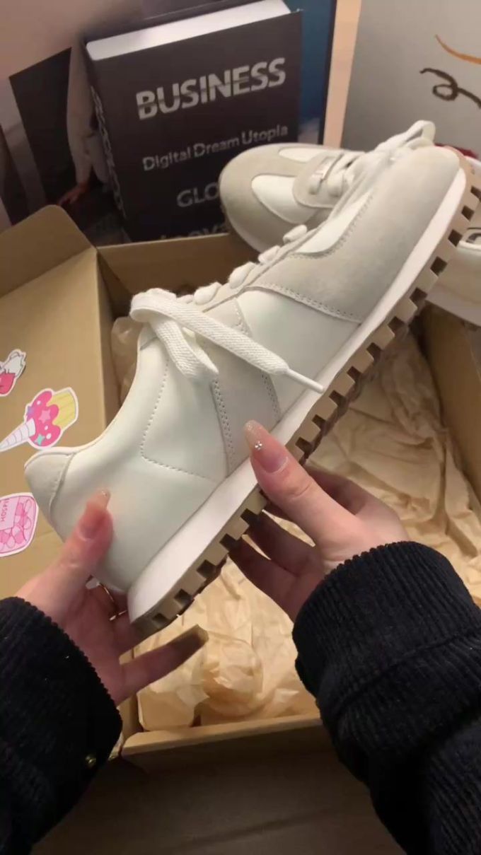 低帮 系带 皮革 