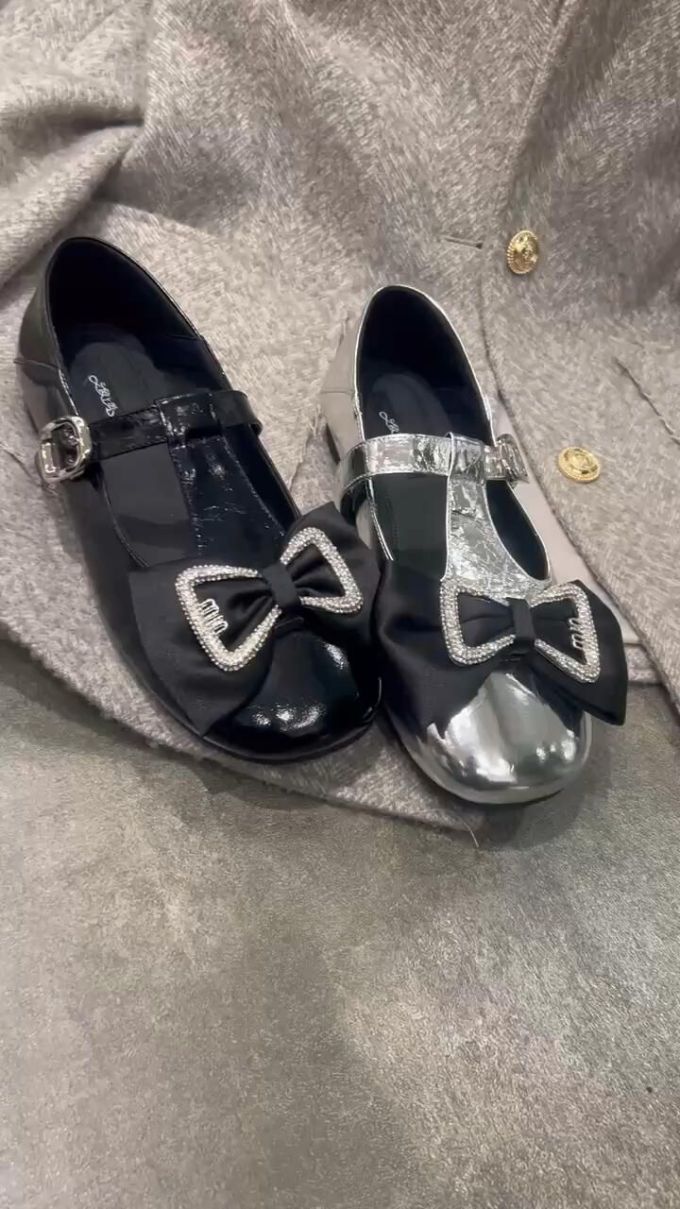 圆头 袢扣 中口鞋 皮革