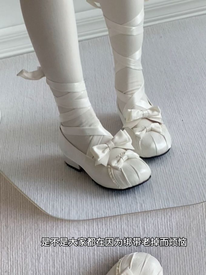 方头 一脚蹬 中口鞋 皮革 
