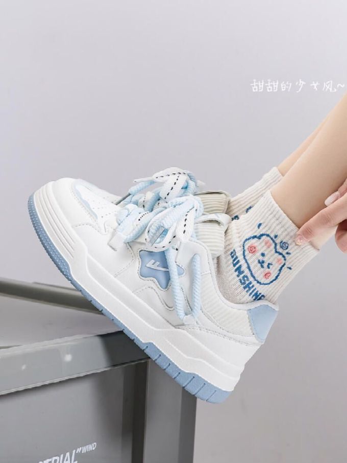 低帮 系带 魔术贴 皮革 