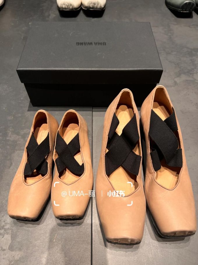 方头 松紧带 中口鞋 皮革 