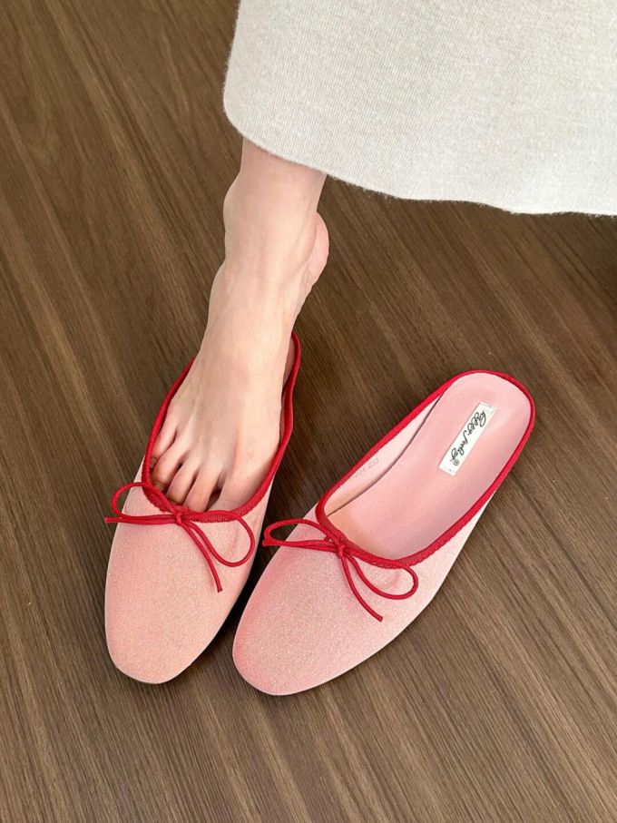 圆头 系带 中口鞋 皮革 