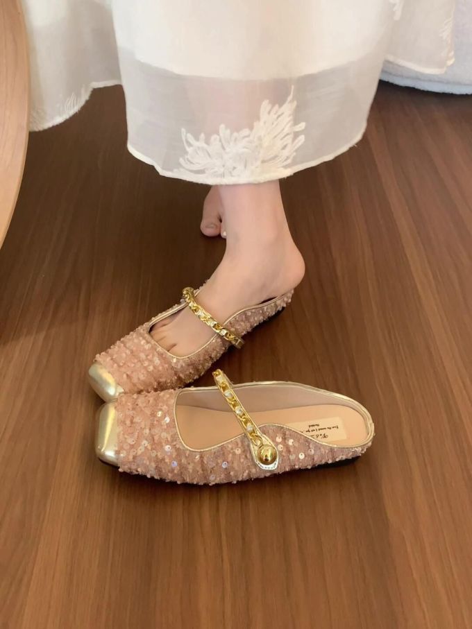 方头 袢扣 中口鞋 