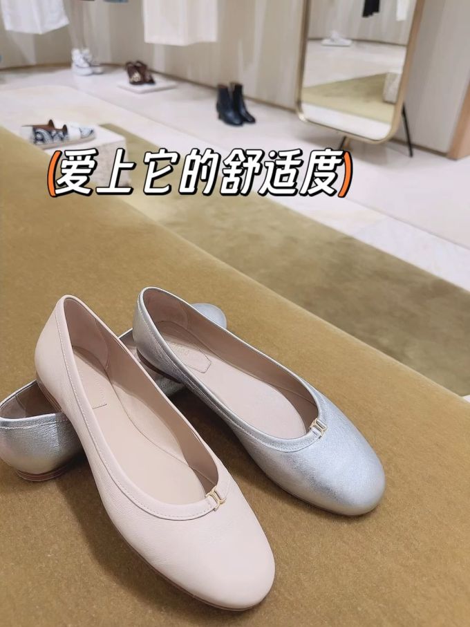 圆头 低帮 一脚蹬 浅口鞋 皮革 