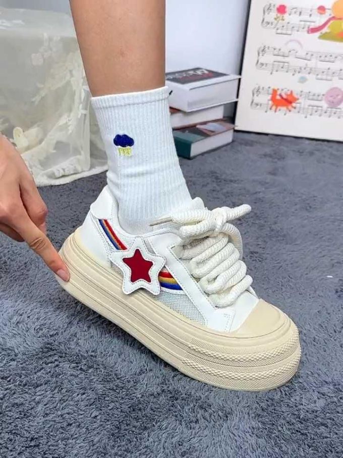 低帮 系带 魔术贴 