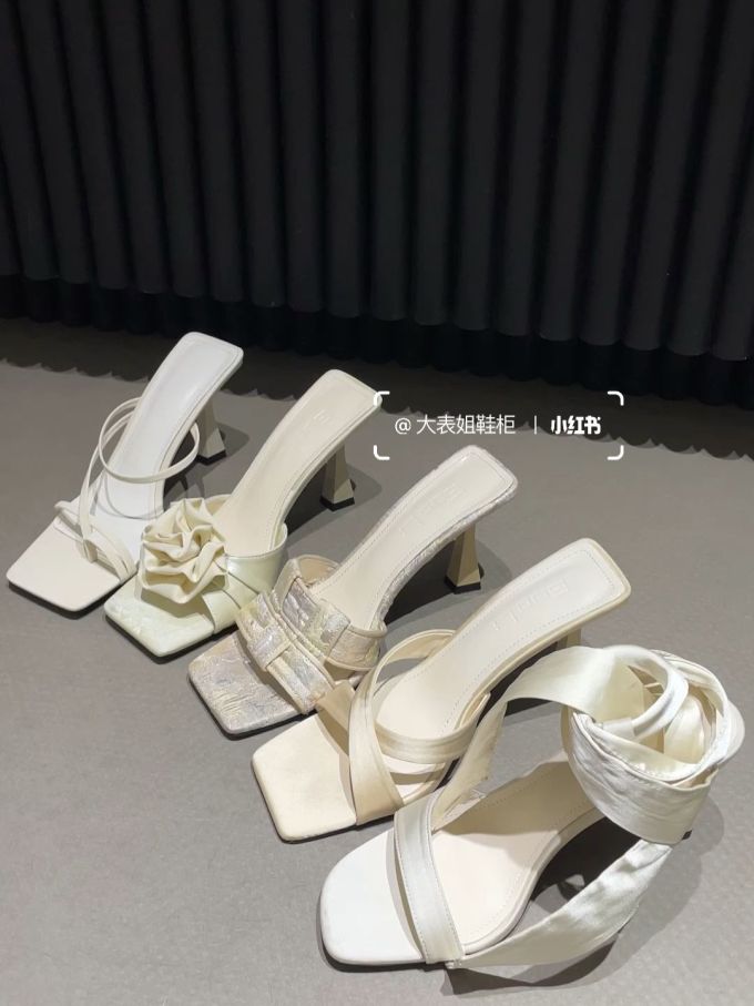 高跟 粗跟 无帮 