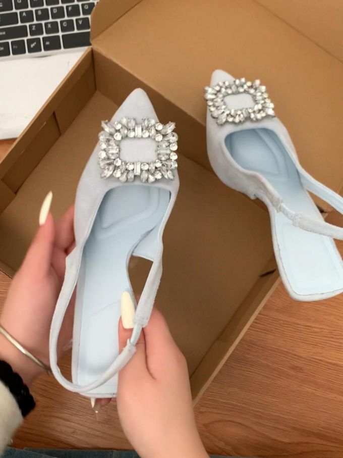 尖头 低帮 浅口鞋 