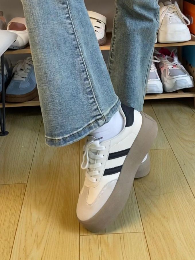 低帮 系带 皮革 