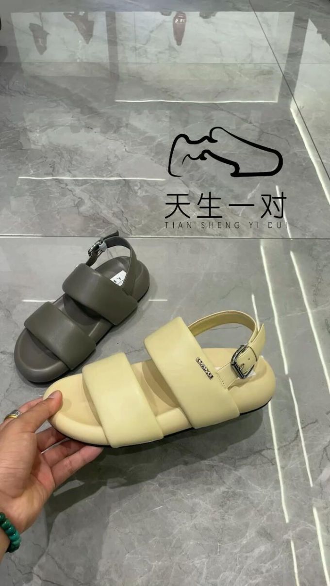 无帮 袢扣 皮革