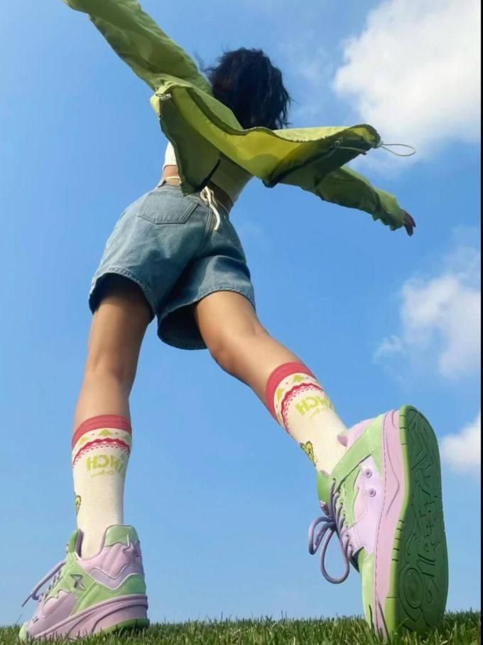 低帮 系带 魔术贴 皮革 