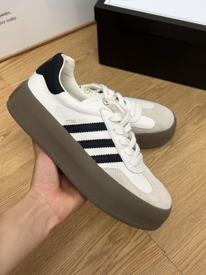 低帮 系带 皮革 