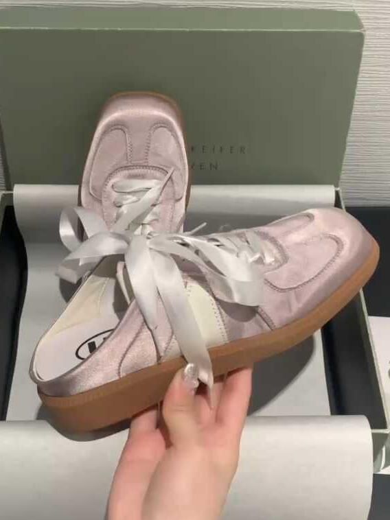 低帮 系带 皮革 
