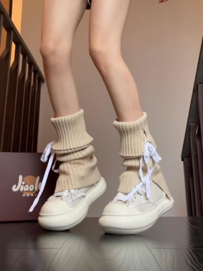 高帮 系带 