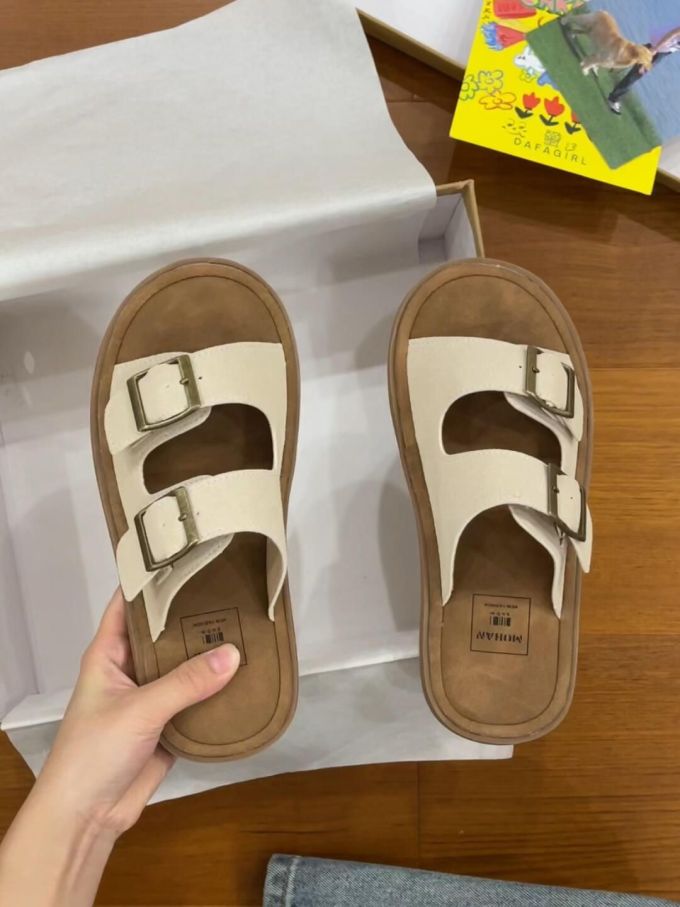 无帮 袢扣 皮革
