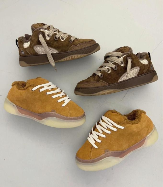 低帮 系带 皮革 