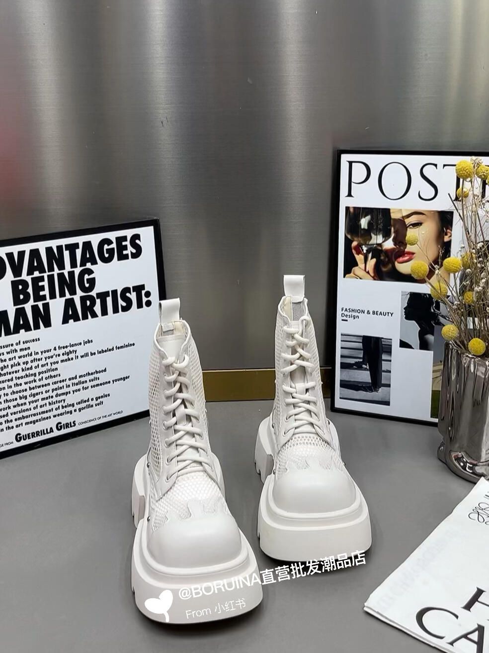 圆头 系带 皮革  - VALI鞋履AI设计主图