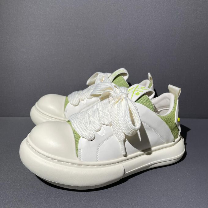 低帮 系带 皮革 