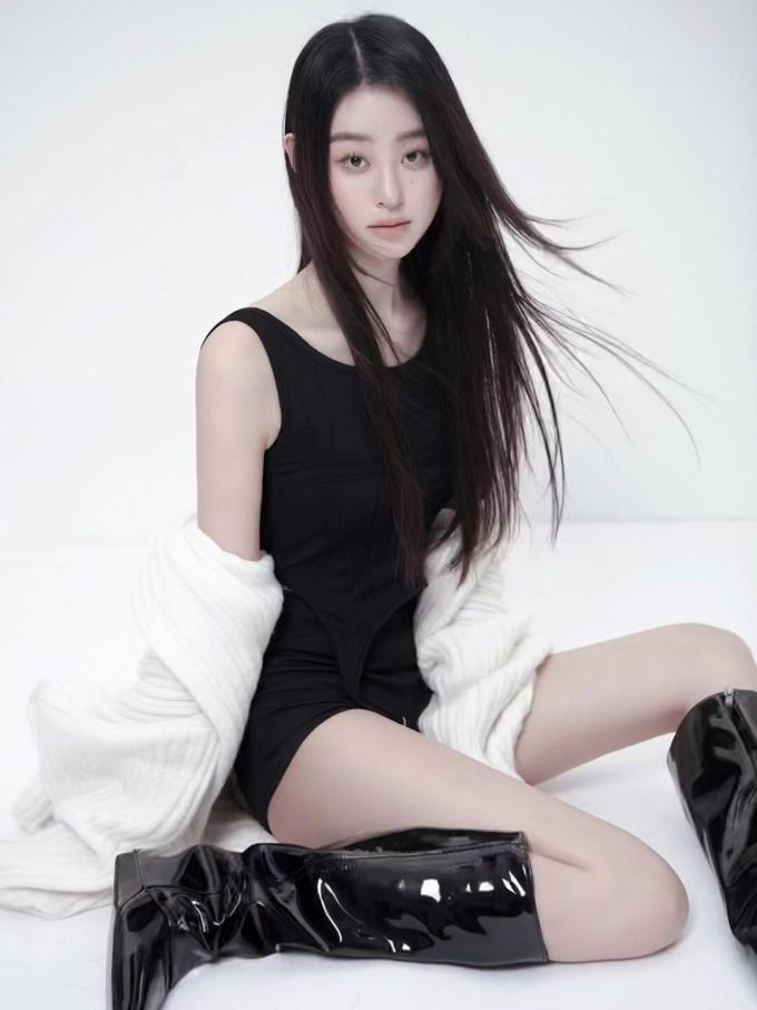 针织面料 S型 无袖 夜空色 ABG辣妹 辣妹 