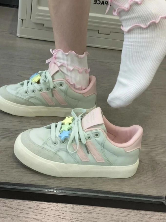 低帮 魔术贴 皮革 