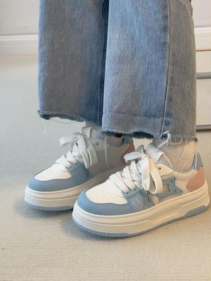 低帮 系带 魔术贴 皮革 