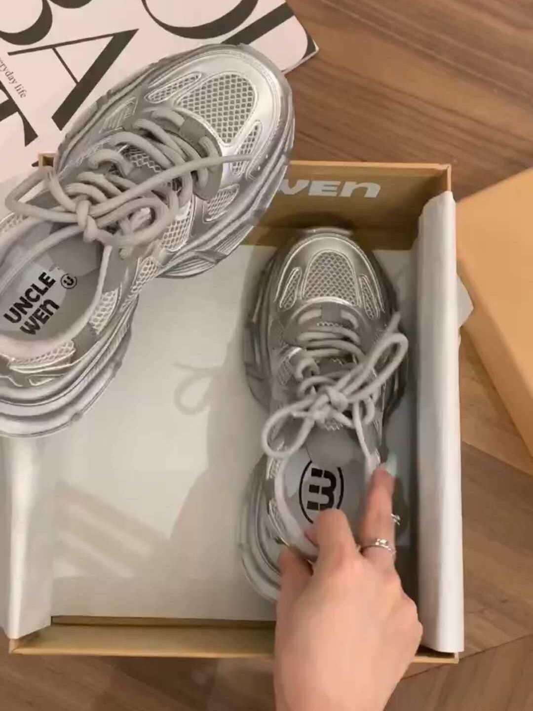 低帮 系带 网面  - VALI鞋履AI设计主图