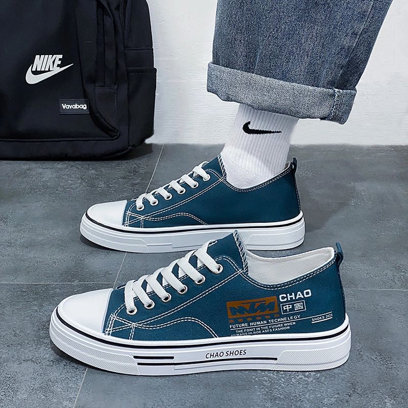 低帮 系带 布面  - VALI鞋履AI设计主图