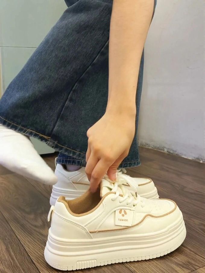 低帮 松紧带 皮革 