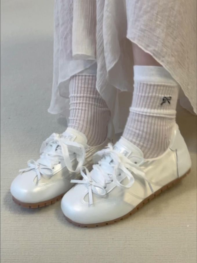 低帮 系带 皮革 